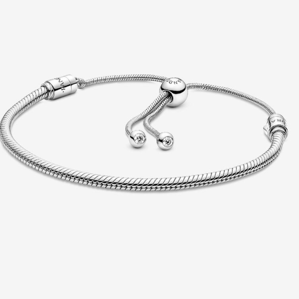 Pandora Snake Chain Slider Bracelet